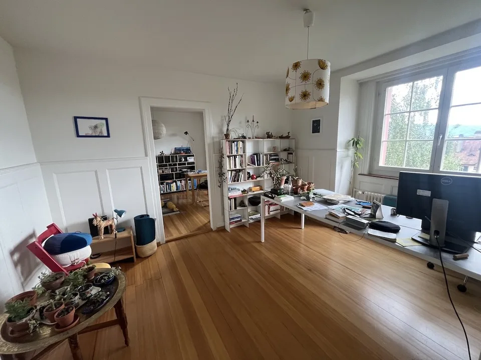 2-3 spacious rooms for rent in furnished + WLAN fully equipped apartment in Kreis 6 zurich