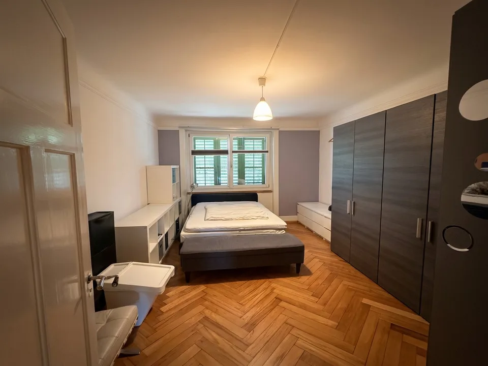 Suche Mitbewohner-in für grosse zentrale 4 ½ -Zimmer Wohnung. Auch Kurzzeit 1-2 Monate