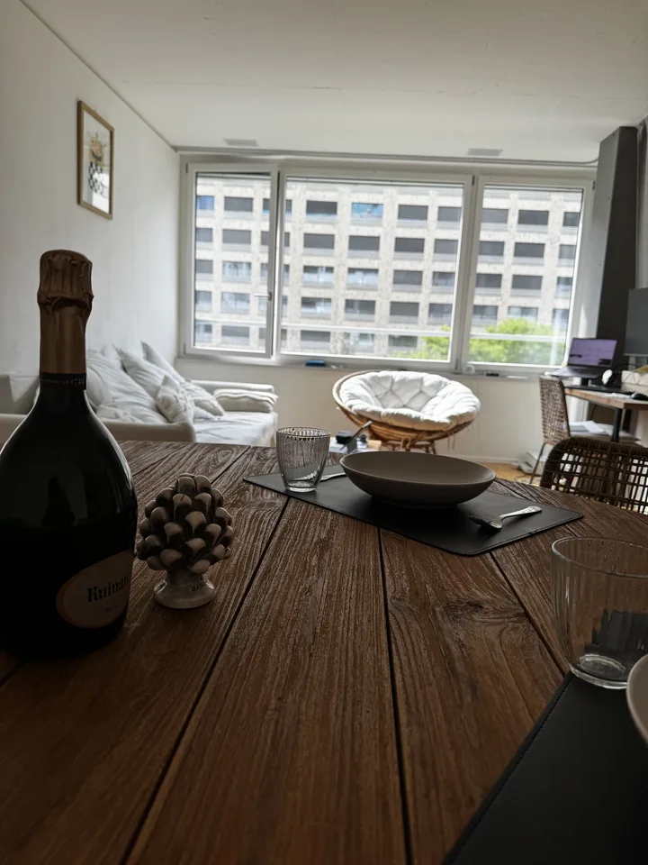 Furnished 2.5-room apartment | Hardbrücke / Zurich-West | Short-term sublet