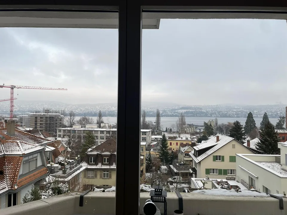 Bright Room in a Shared Flat with Lake Views in Wollishofen, Zürich