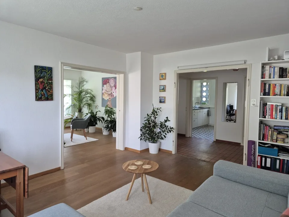 Bright Apartment in Zurich Wollishofen, as of mid-AUG
