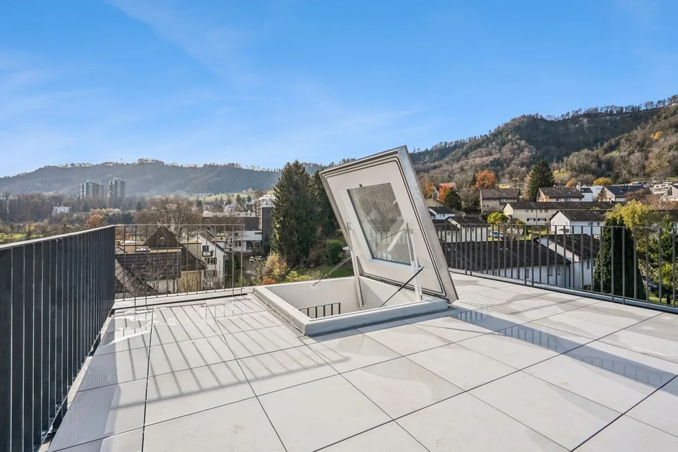 Einzigartige Dachwohnung mit exklusiver Dachterrasse
