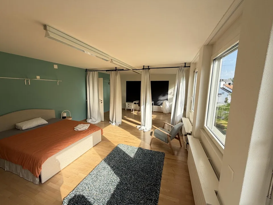 Spacious and full equipped and furnished rooms 15 Minutes from Zürich in a shared apartment!
