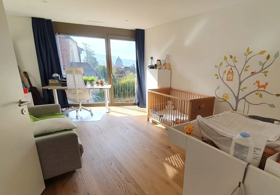 Bright 3.5-room apartment with balcony in Zurich, Platte