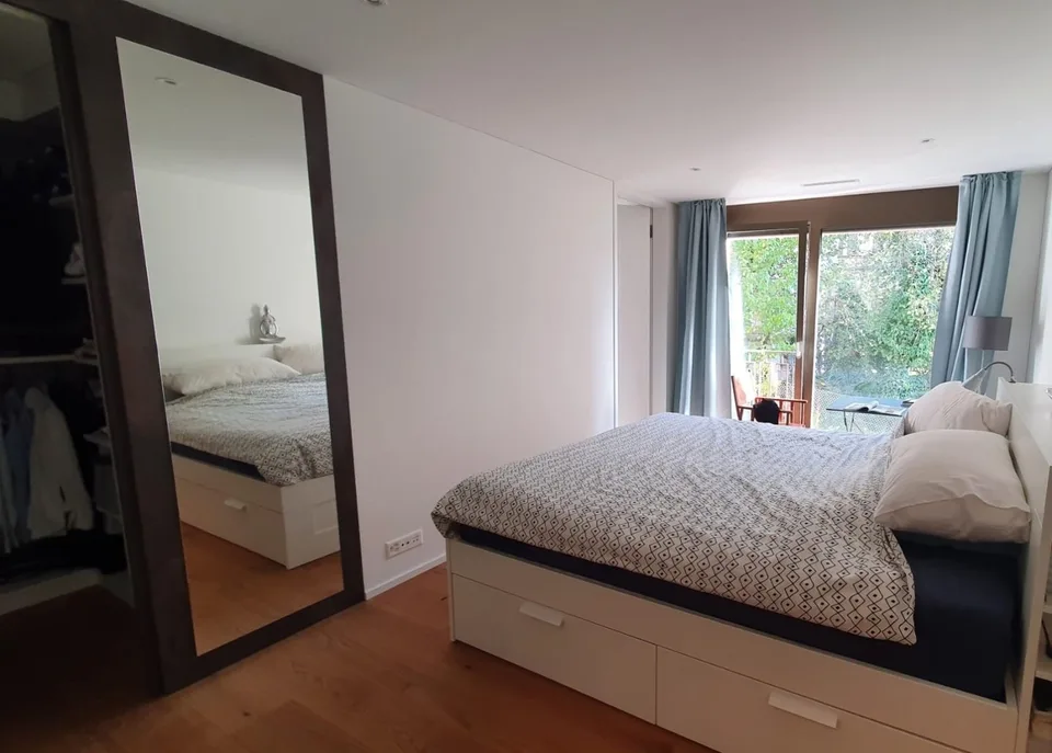 Bright 3.5-room apartment with balcony in Zurich, Platte