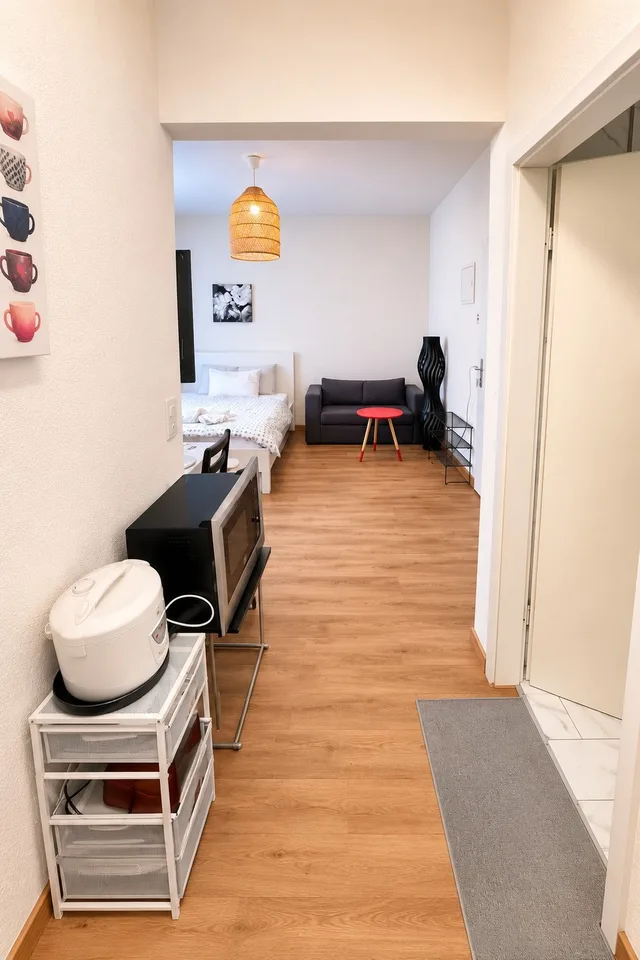 🏡Fully Furnished Studio Room Apartment in Central Zürich Zone 10