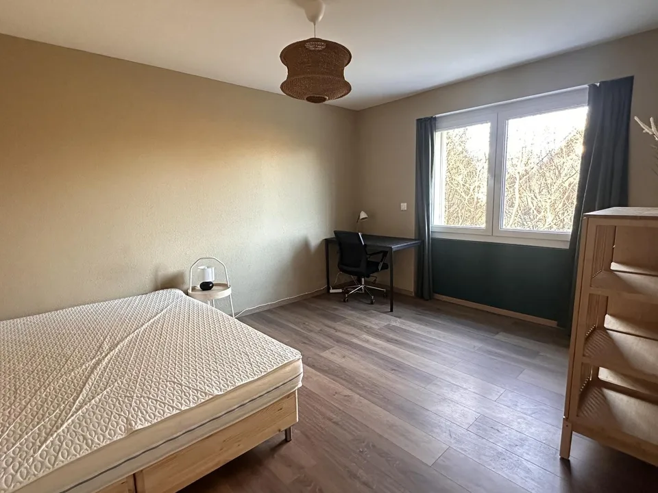 One private furnished bedroom to rent for a limited period until the end of March 2027