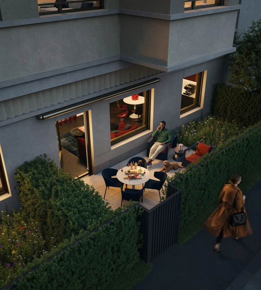 Gartenwohnung mitten im Kreis 3