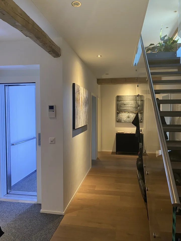 Room in shared penthouse apartment with private rooftop