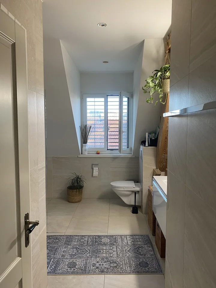 Room in shared penthouse apartment with private rooftop
