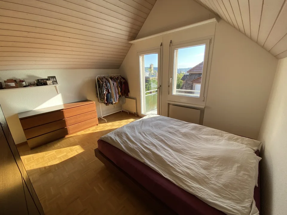 Gemütliches Zimmer mit eigenem Bad und eigenem Balkon