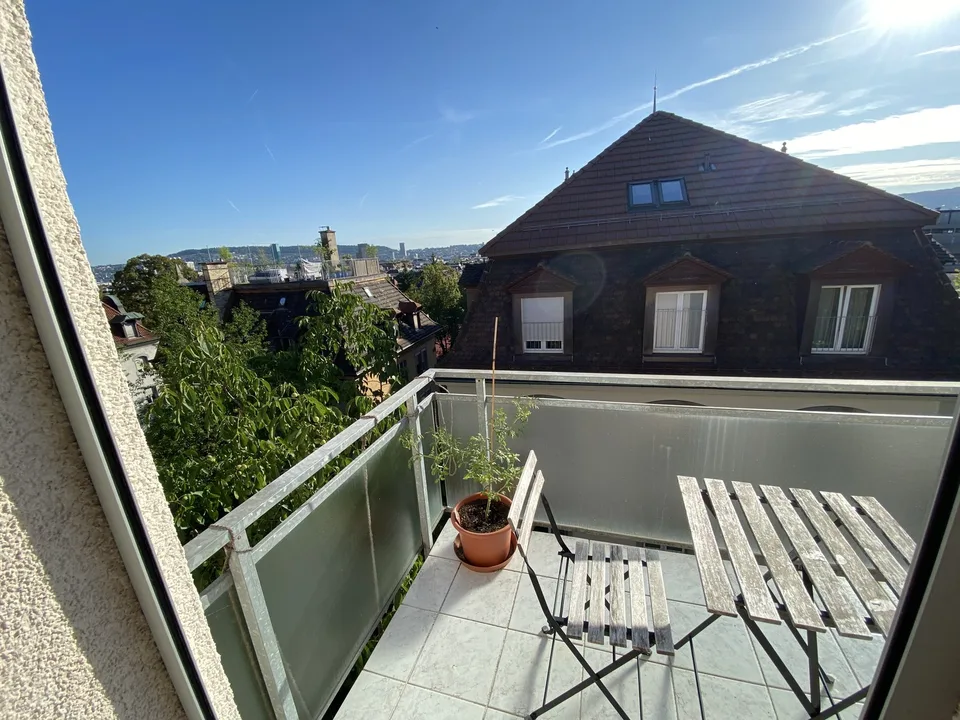Gemütliches Zimmer mit eigenem Bad und eigenem Balkon