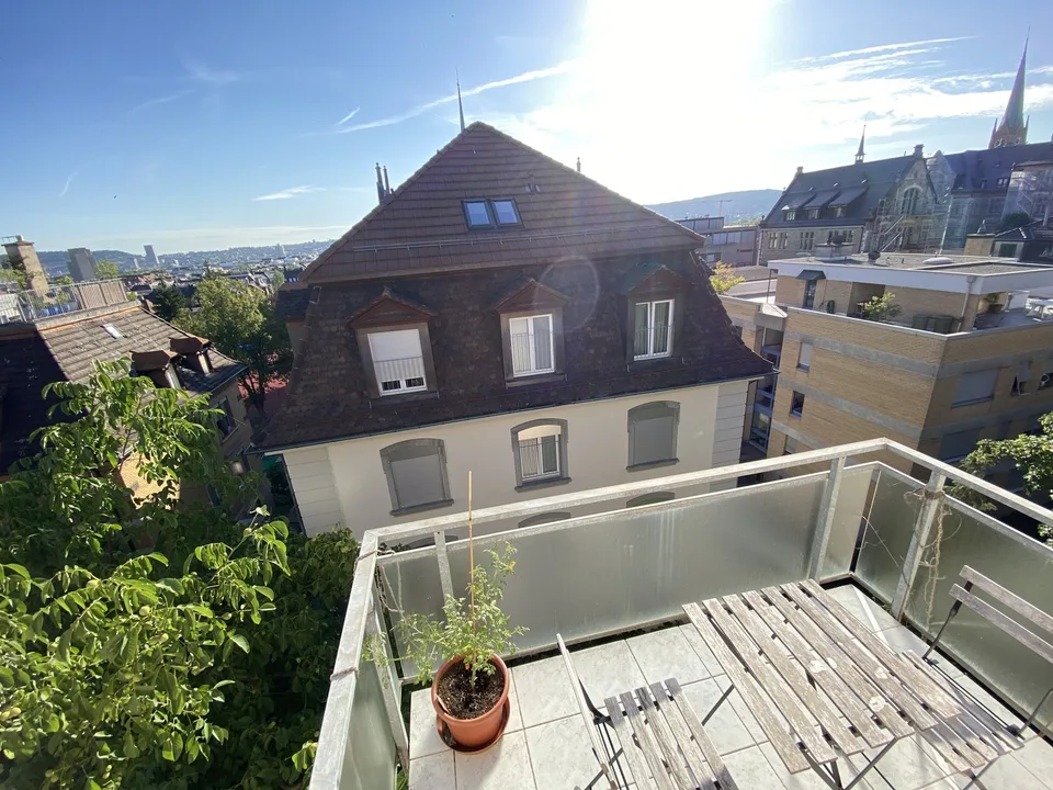 Gemütliches Zimmer mit eigenem Bad und eigenem Balkon