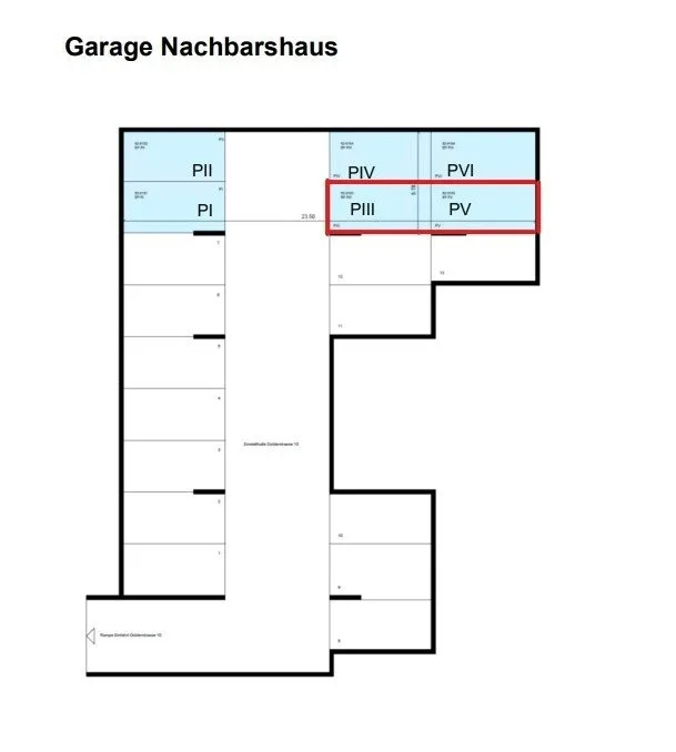 Doppeleinstellplatz nahe Hottingerplatz / Kinderspital