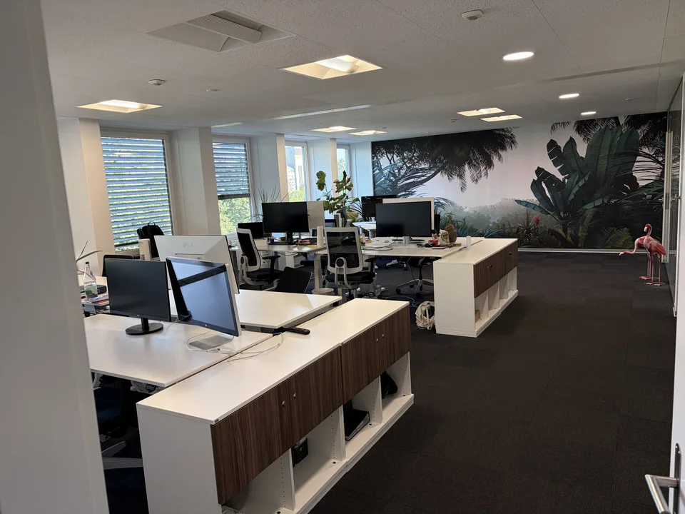 Möbliertes Büro, Löwenstrasse Zürich, 164 m², sofort verfügbar, flexible Mietdauer