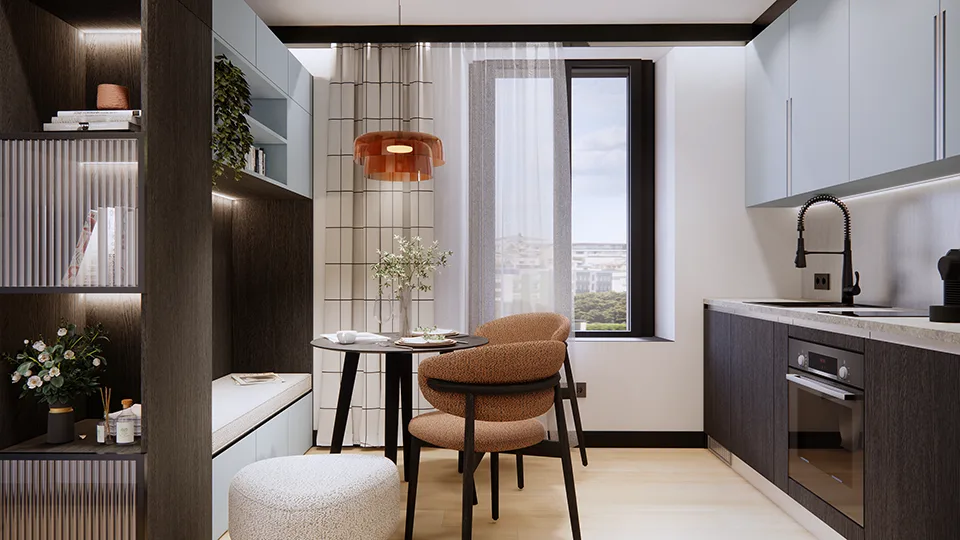 Neubau - 1.5 Zimmerwohnung mitten in der Stadt Zürich
