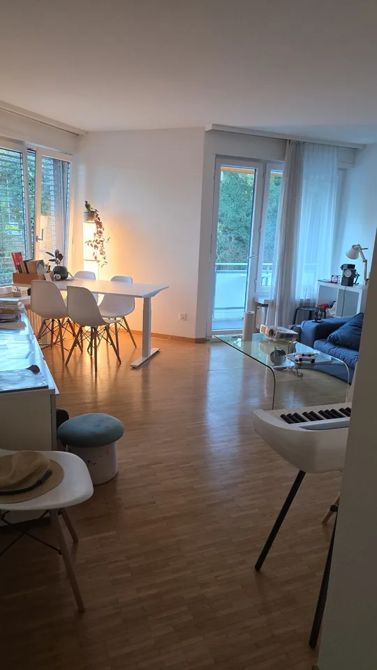 Room with balcony