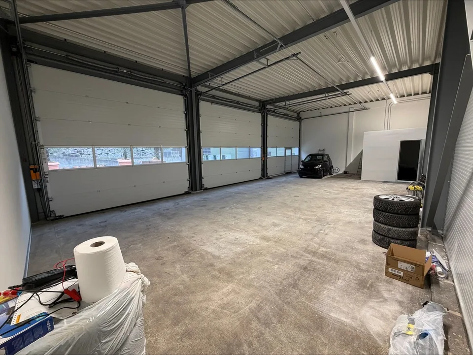Halle von 132 m2 für Lager, Werkstatt, etc.