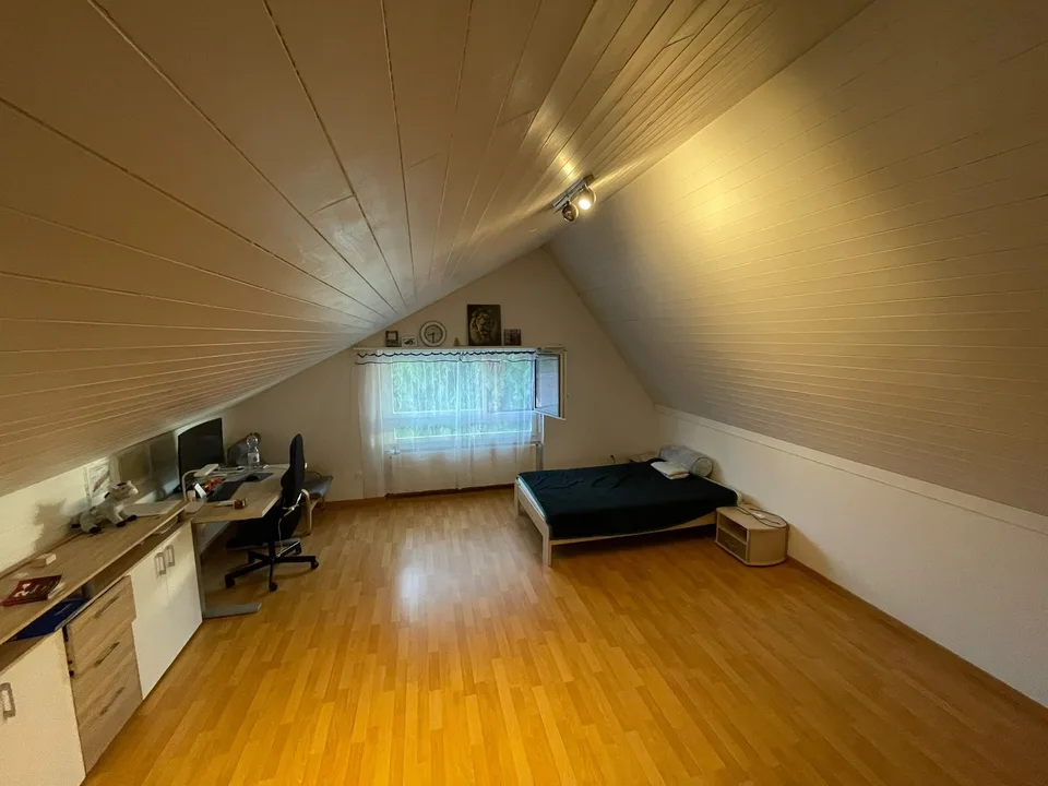 Gesucht wird ein Nachmieter für eine gepflegte 1-Zimmer-Dachwohnung