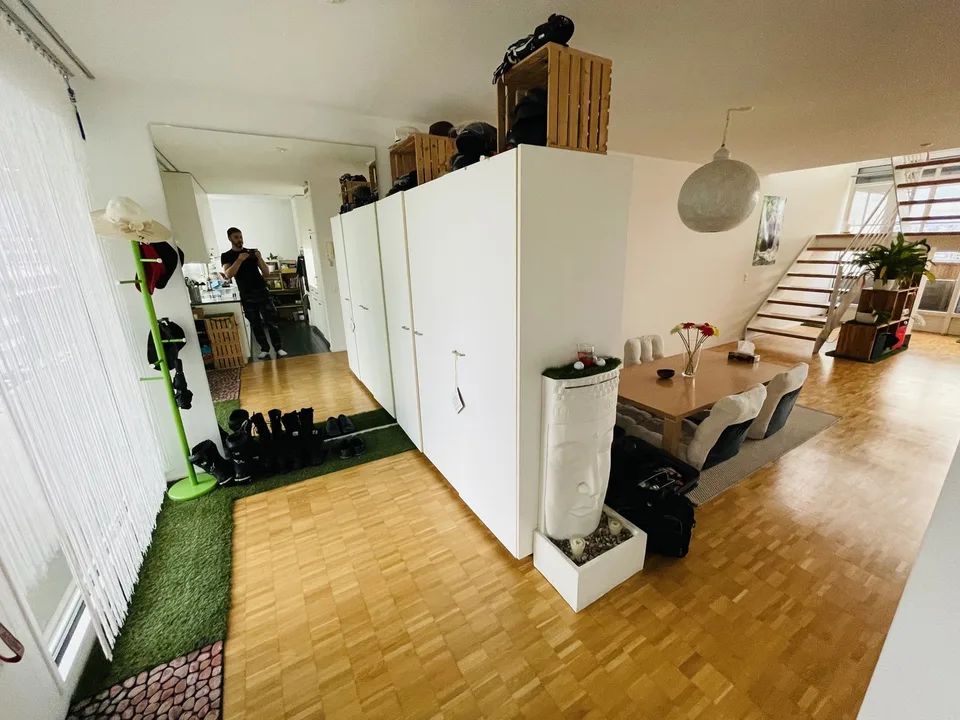 Spacious duplex