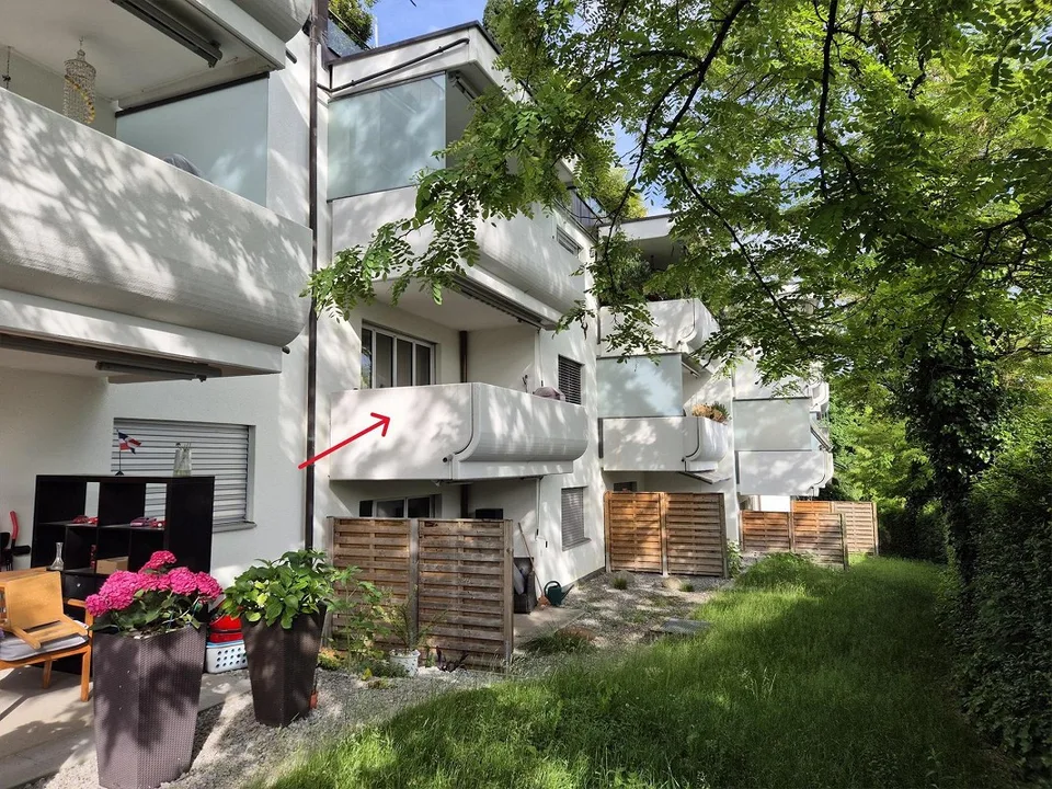 Wohnung mit zwei Balkonen