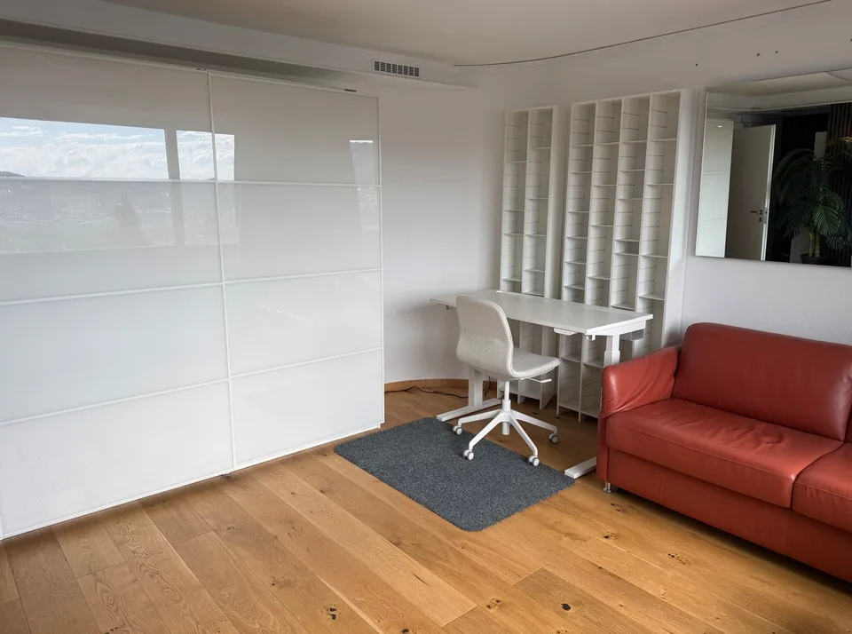 Möbliertes Studio-Zimmer (27m2) mit eigener Kochnische in gepflegtem Haus (ZH)
