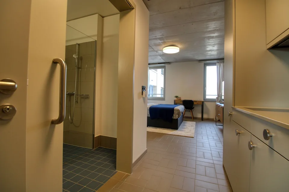Modernes Coliving im lebhaften Schlieren