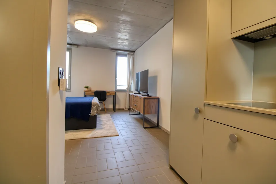 Modernes Coliving im lebhaften Schlieren