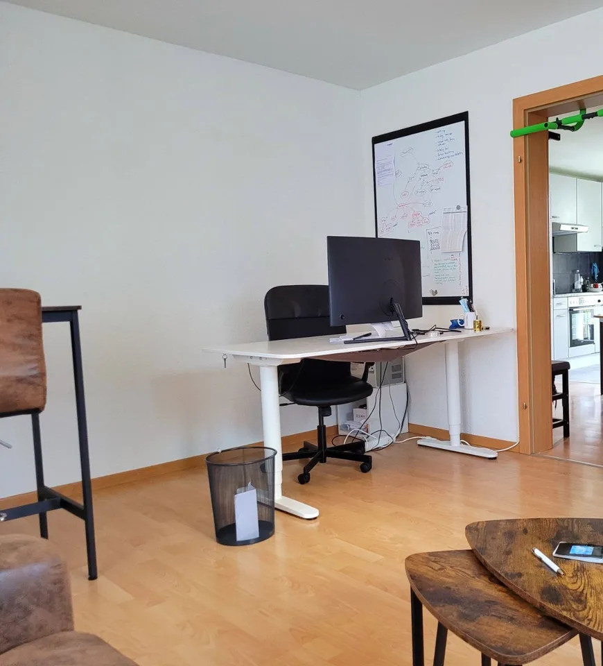 Shared Apartment in Zurich with Balcony and a View