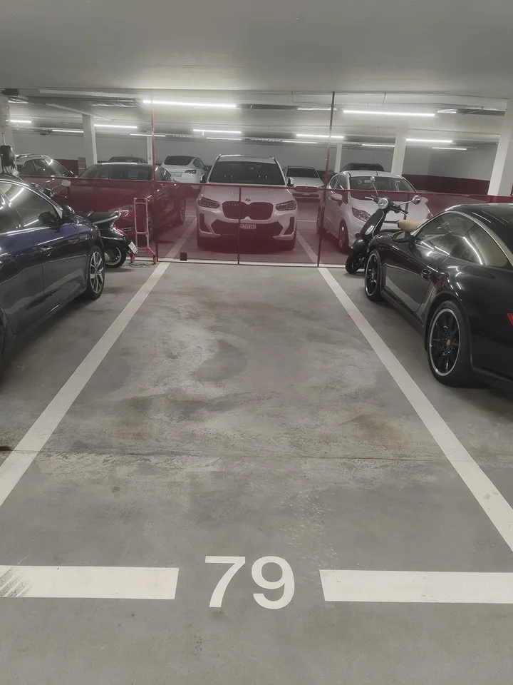 Parkplatz in Nähe Bahnhof