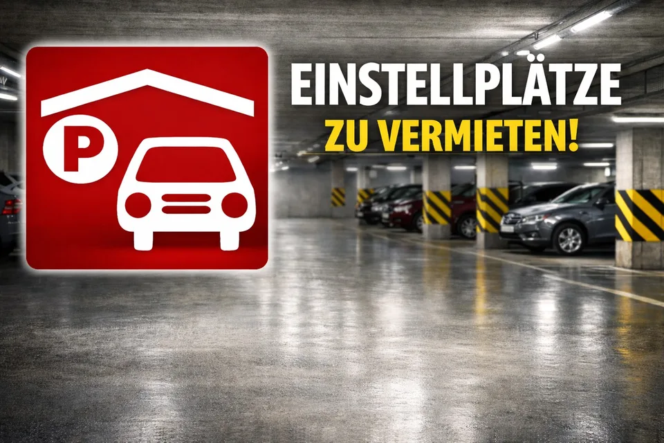 Einstellplätze zu vermieten!