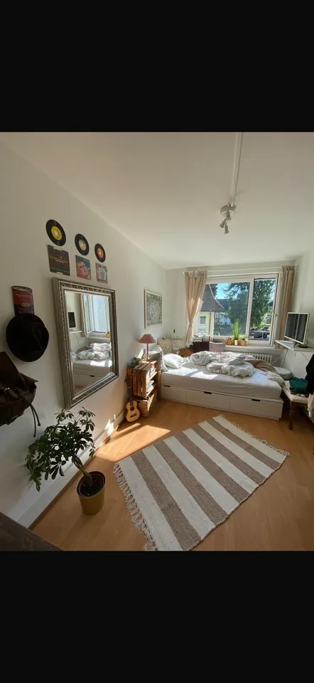 Unfurnished shared room, temporary in Albisrieden (completely freshly renovated!)