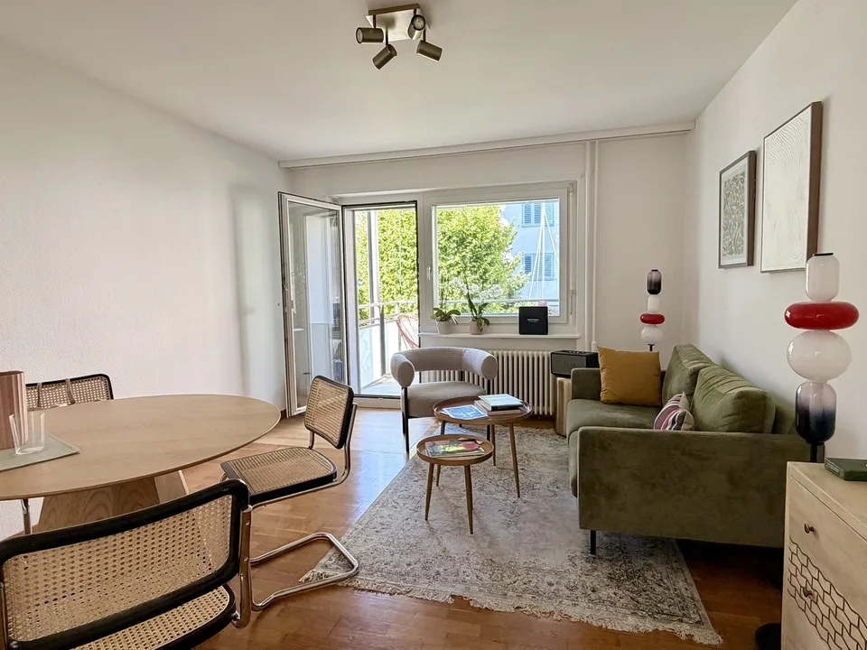 2.5-Zimmer-Wohnung mit Balkon im Heuried