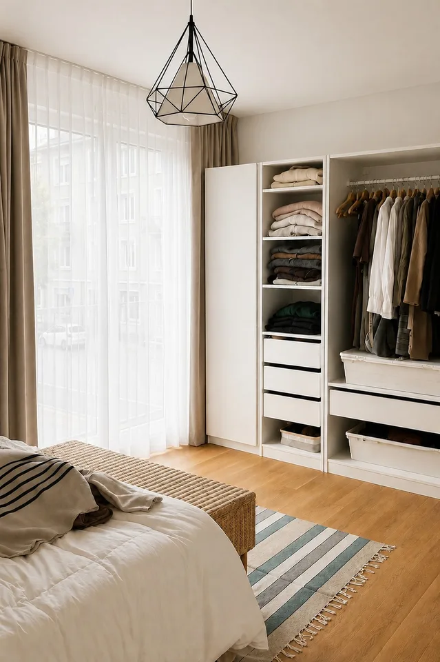Modern Furnished 2.5 Room Apartment with Balcony and Home Office Set-up