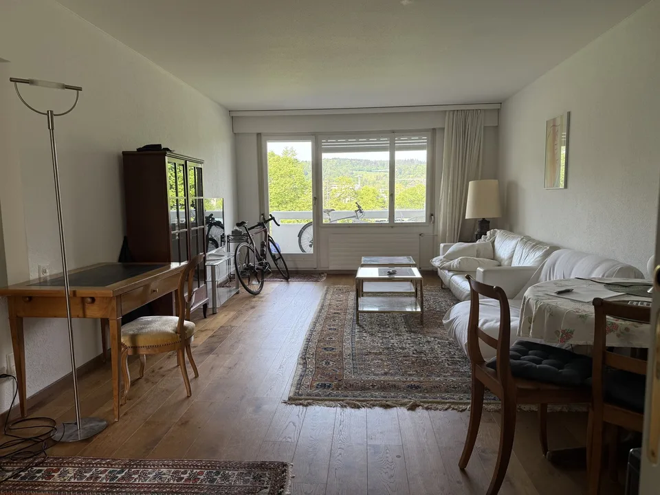Langzeitmiete eines Zimmers in einer schönen Wohnung mit toller Aussicht