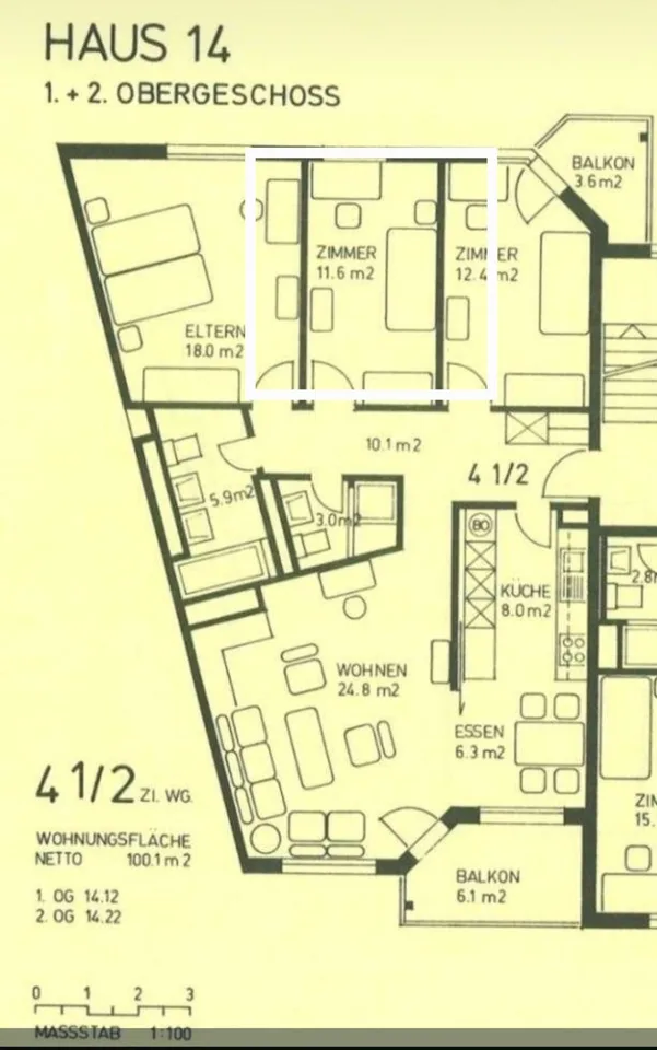 Schönes Zimmer zu vermieten