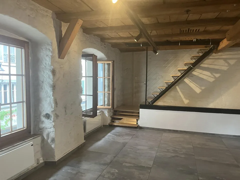 Einzigartiges 2.5-Zimmer Altstadt-Loft auf 3 Etagen in Bremgarten