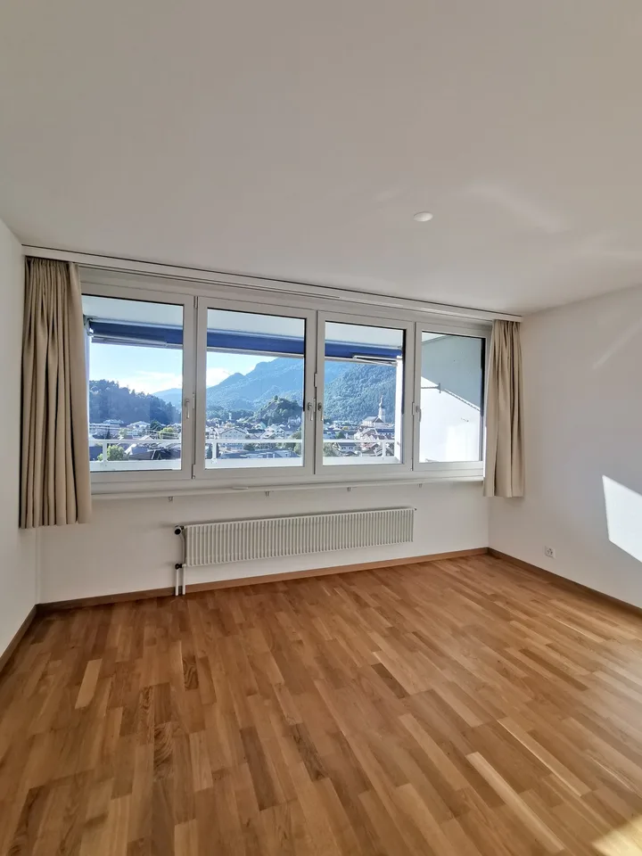 Wunderschöne 3 1/2 Zimmerwohnung mit fantastischer Aussicht.