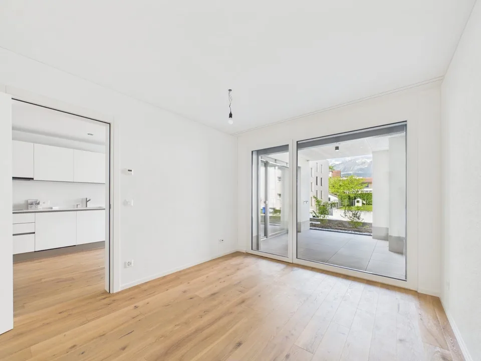 Gartenwohnung mit Smart-Living