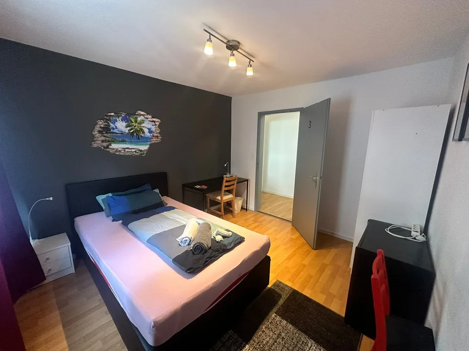 Möbliertes Zimmer mit Reinigung - flexible Mietzeiten