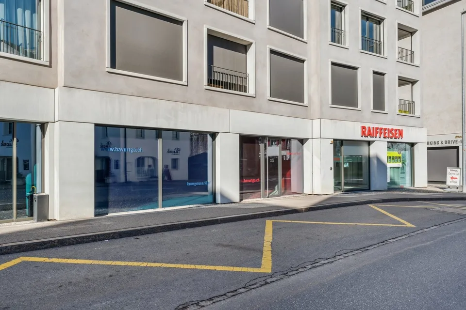 Ladenlokal in Bonaduz mit Wasseranschluss