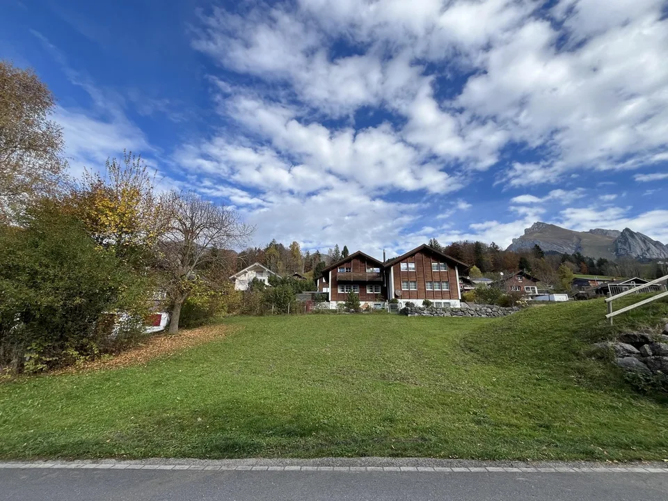Bauland im Befang, Wildhaus/SG – attraktive Bauparzelle am Blumenweg