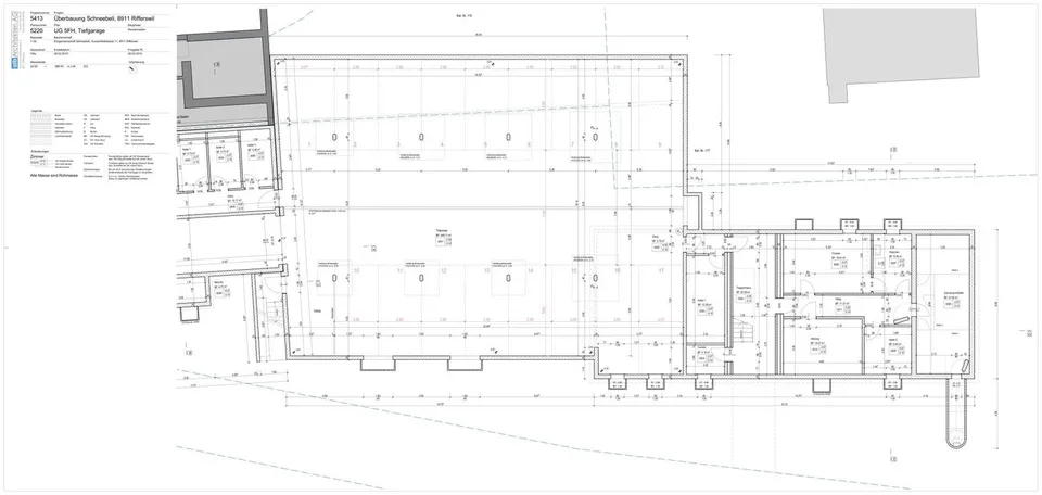 Einstellplatz in einer Tiefgarage
