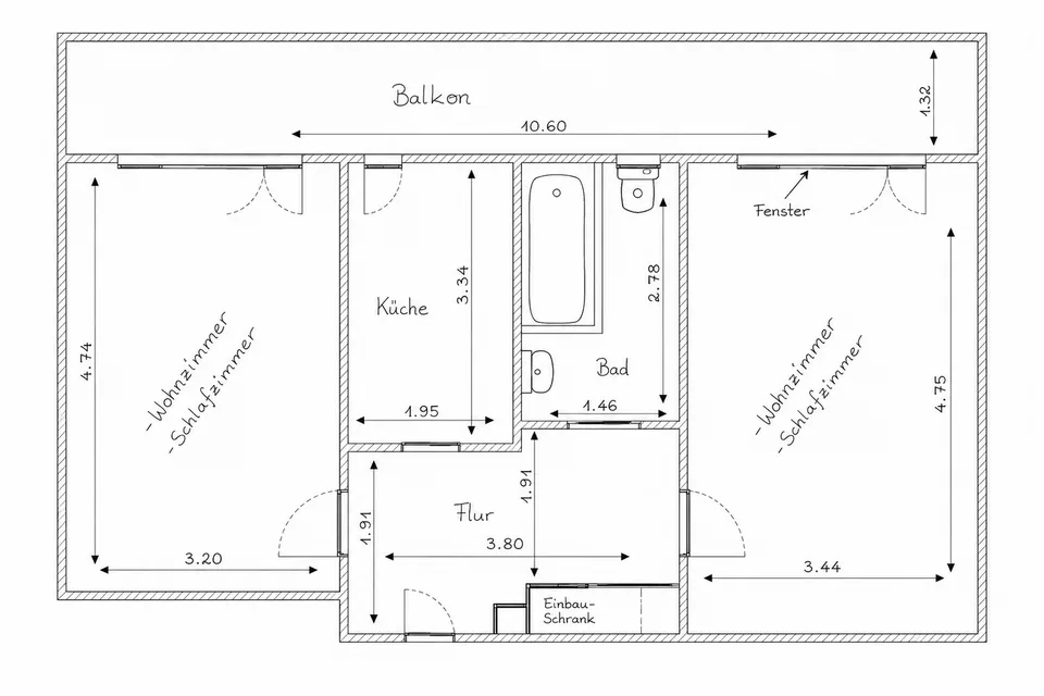 Zentralstrasse 32, 5623 Boswil - CHF 1’238 inkl. NK pro Monat
