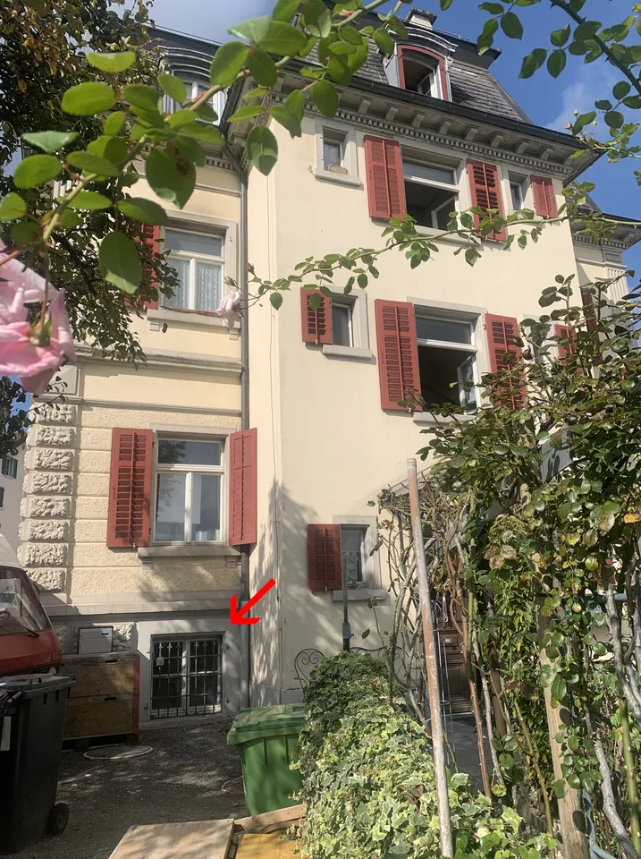 Bürofläche im denkmalgeschützten Mehrfamilienhaus mit Garten im Zentrum von Rüti ZH