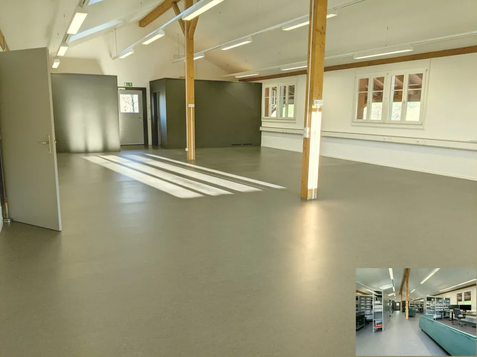Büro oder Studio mit exklusivem Loft-Potenzial