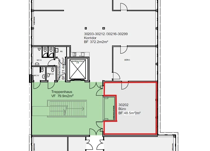 Büro im Schöneich-Quartier Wetzikon