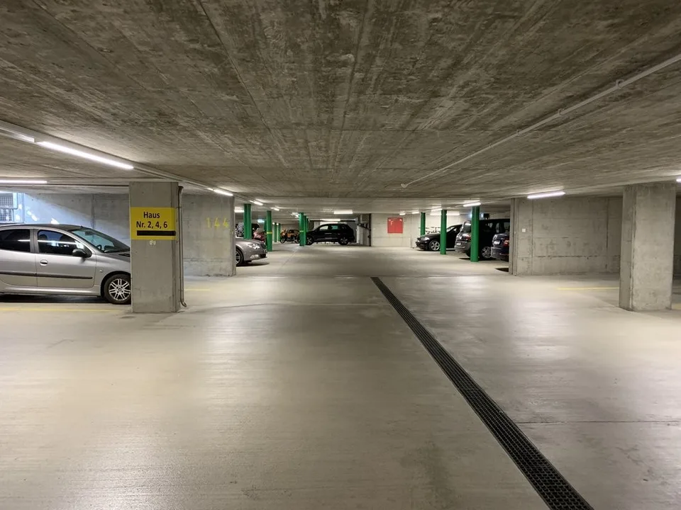 Mehrere Fahrzeuge, ein Platz! Doppeleinstellplatz zu vermieten.
