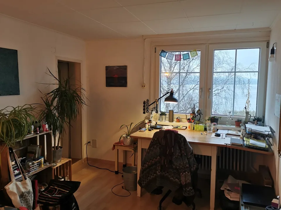 Zimmer in 3er WG in schönem Riegelhaus mit Seesicht in Au ZH