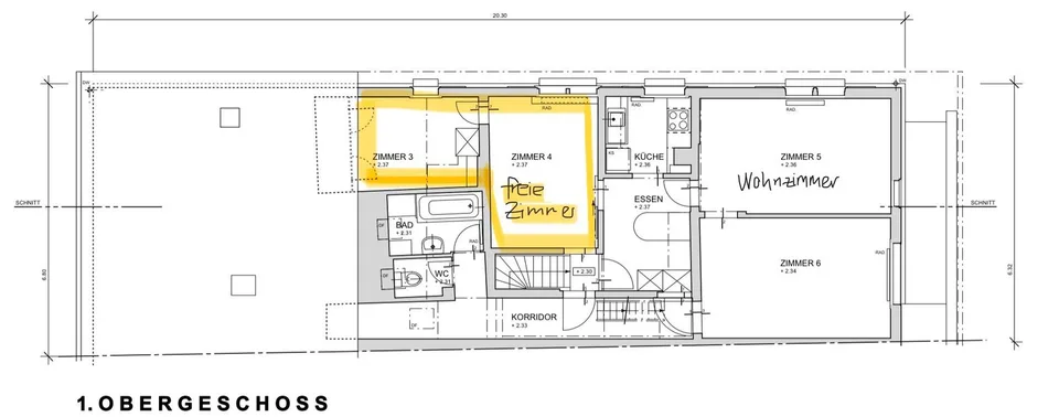 Zimmer in 3er WG in schönem Riegelhaus mit Seesicht in Au ZH